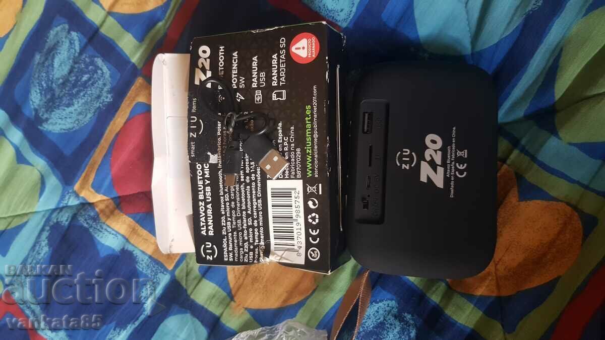 Bluetooth speaker ZIU New, unused with price € 15.50 | 30.32 BGN