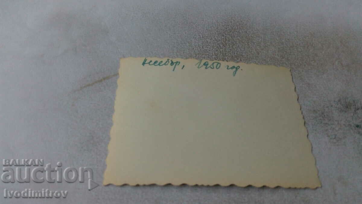 Photo Nessebar Men, women and children at the pier 1950 with price 1.25 BGN | € 0.64