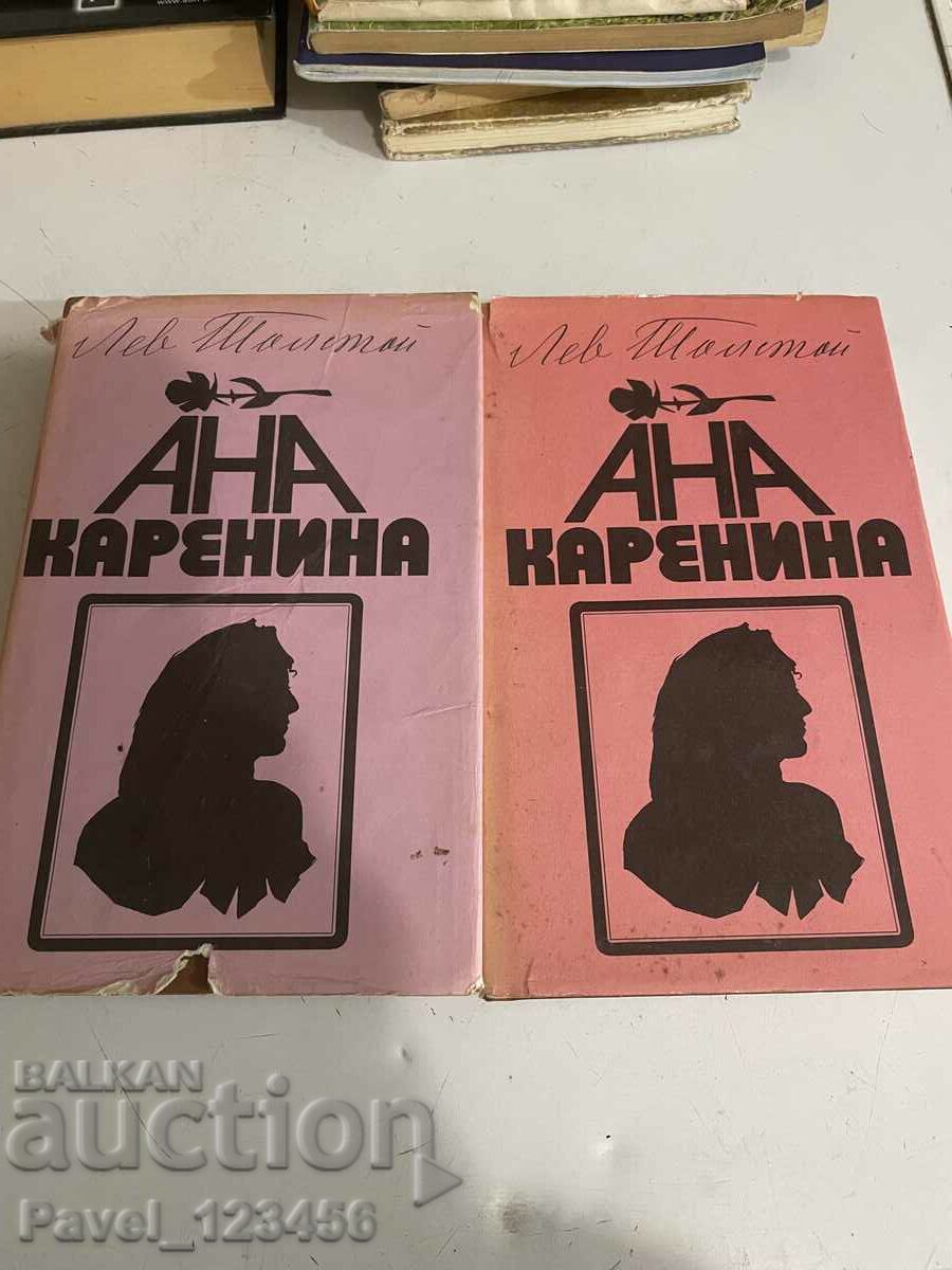 Anna Karenina-1 and 2 book