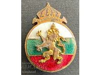 5228 Kingdom of Bulgaria lion sign monarchical 1930s. Enamel