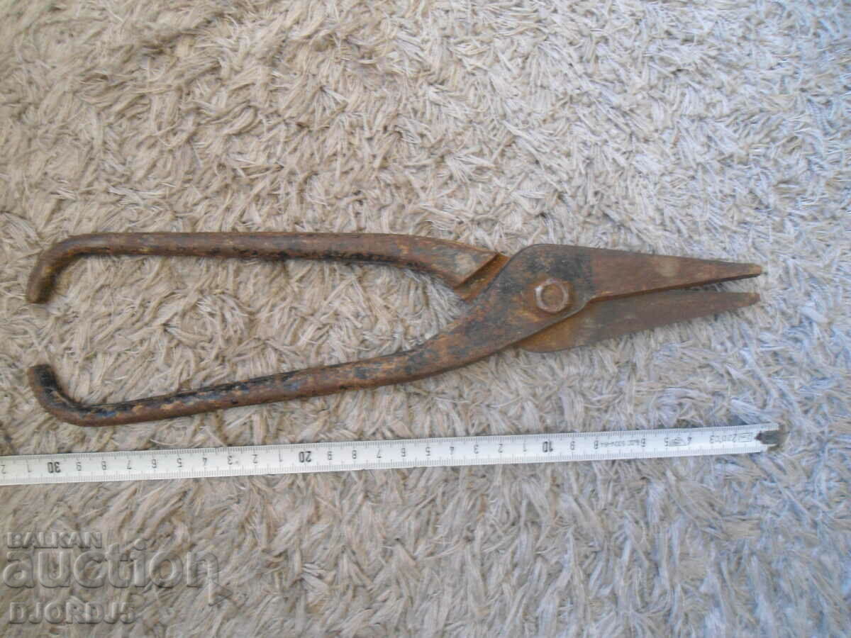 Auction Old sheet metal scissors Auction Old sheet metal scissors
