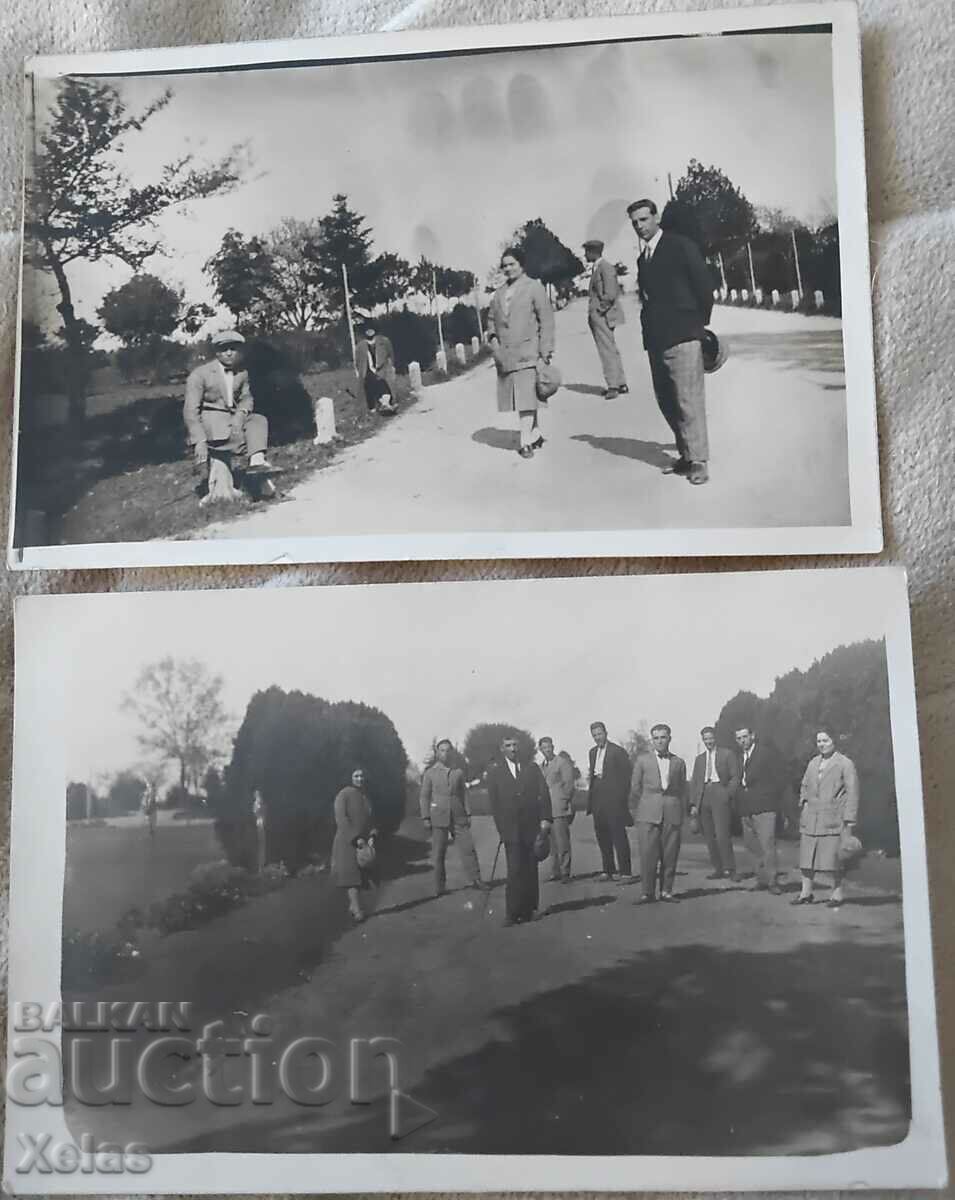 Fotografii vechi de cărți poștale x2 buc. Pleven 1927