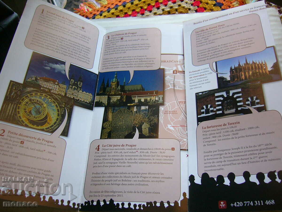 Auction  Old brochure - Jewish Prague