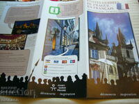 Old brochure - Prague tour - 2 copies