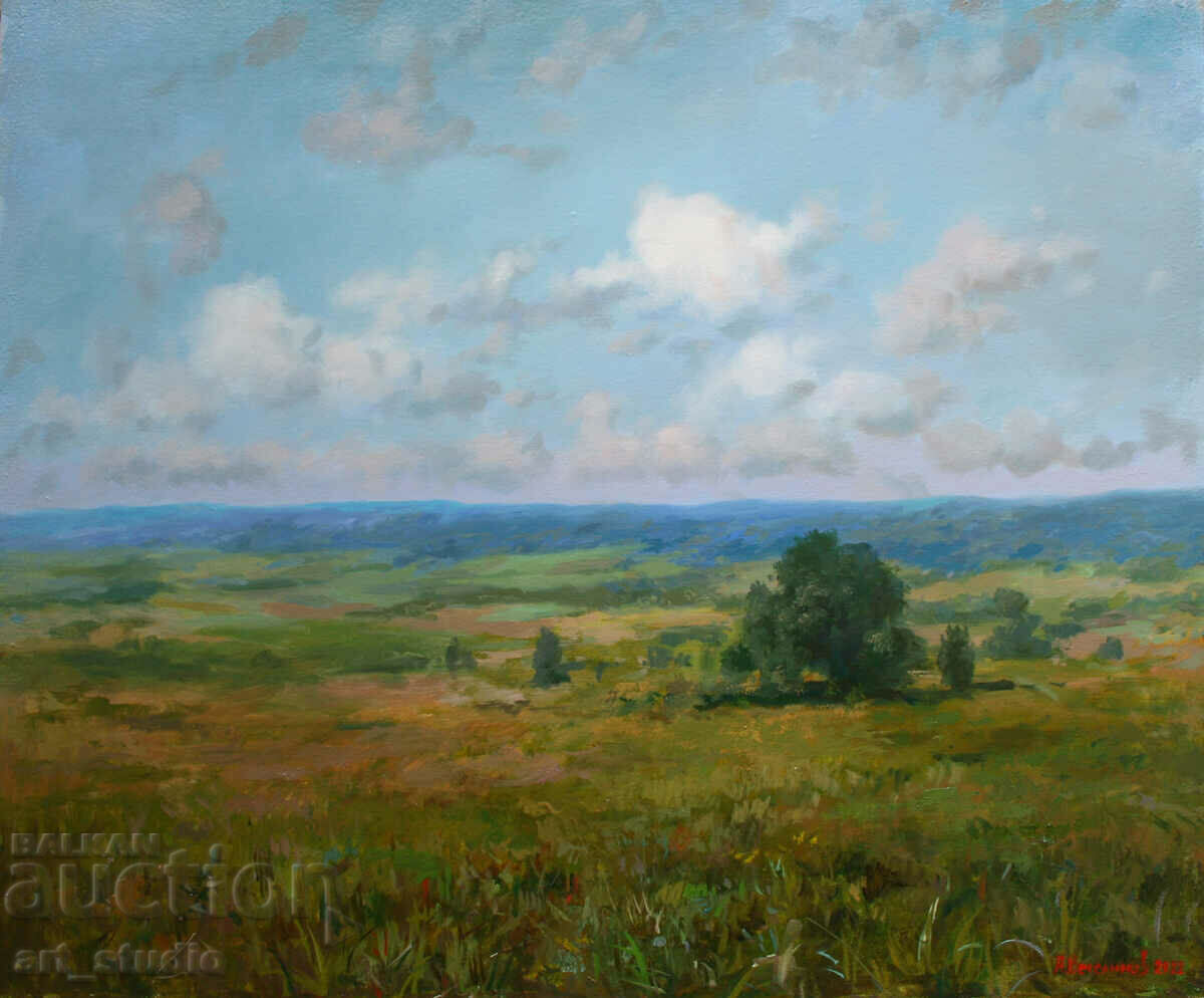 Polish landscape - oil paints