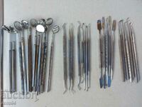 DENTAL INSTRUMENTS - 32 PIECES - COLLECTION