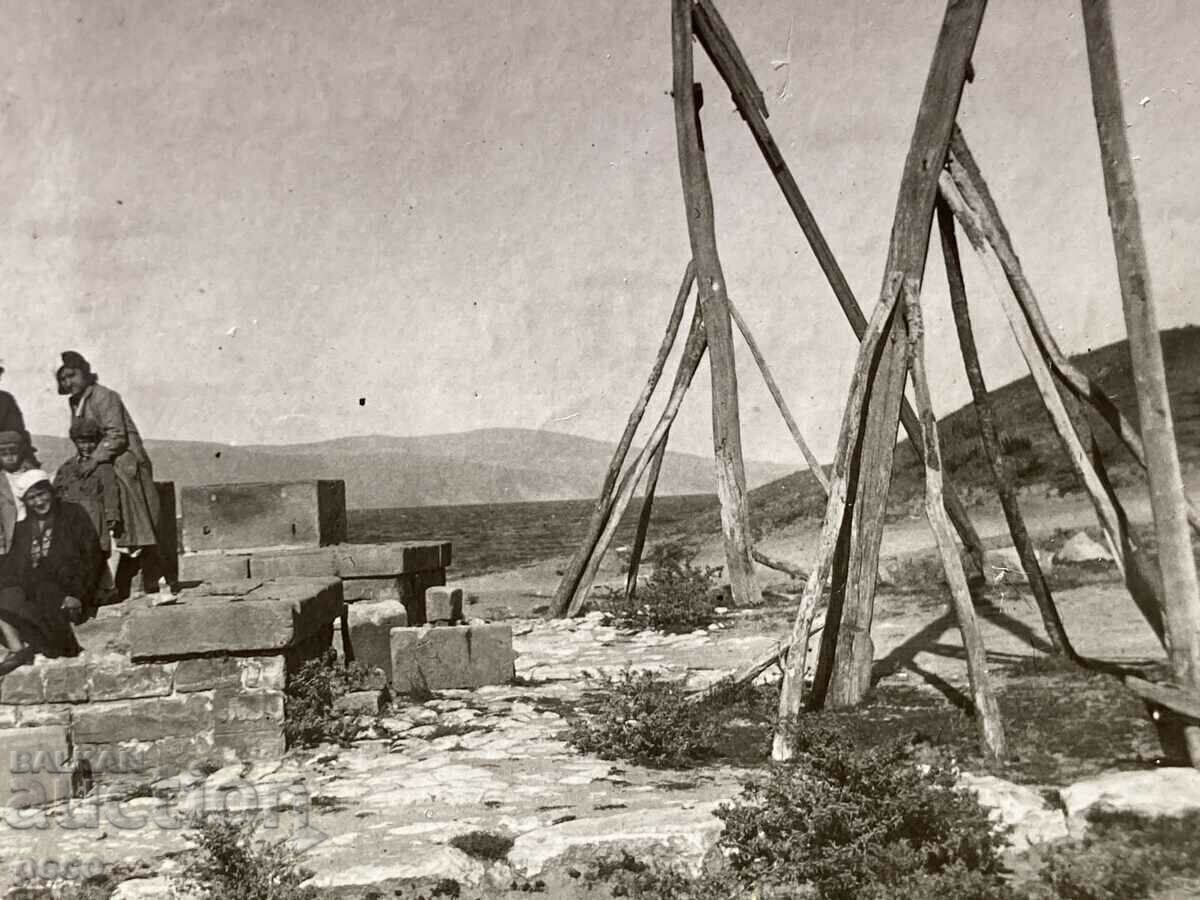 Delivery of Wells to Mesemvria 1932 old photo Delivery of Wells to Mesemvria 1932 old photo