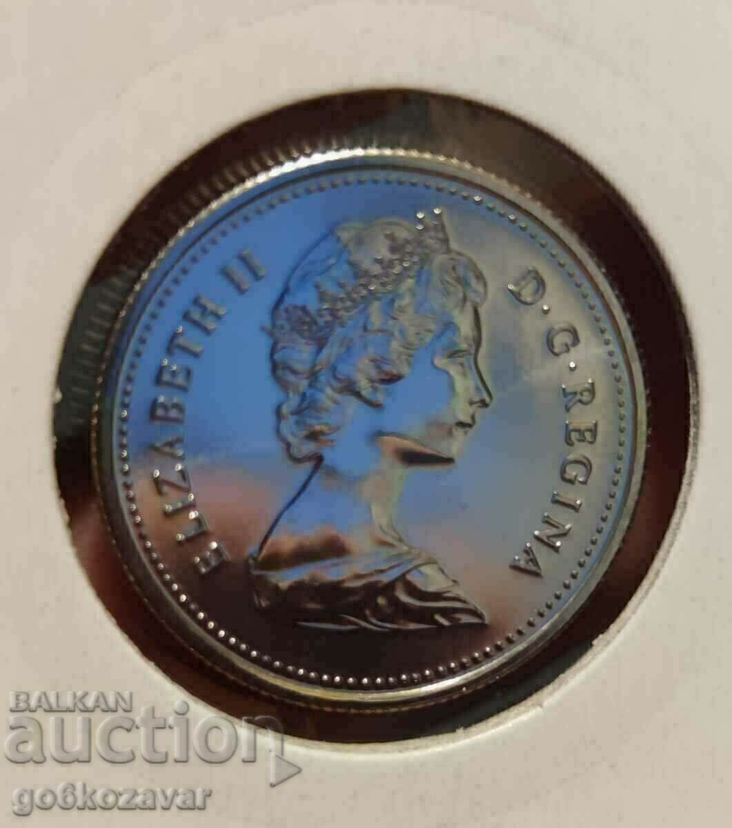 Canada 25 Cents 1984 Matt-Gloss UNC with price 2.90 BGN | € 1.48 Canada 25 Cents 1984 Matt-Gloss UNC with price 2.90 BGN | € 1.48