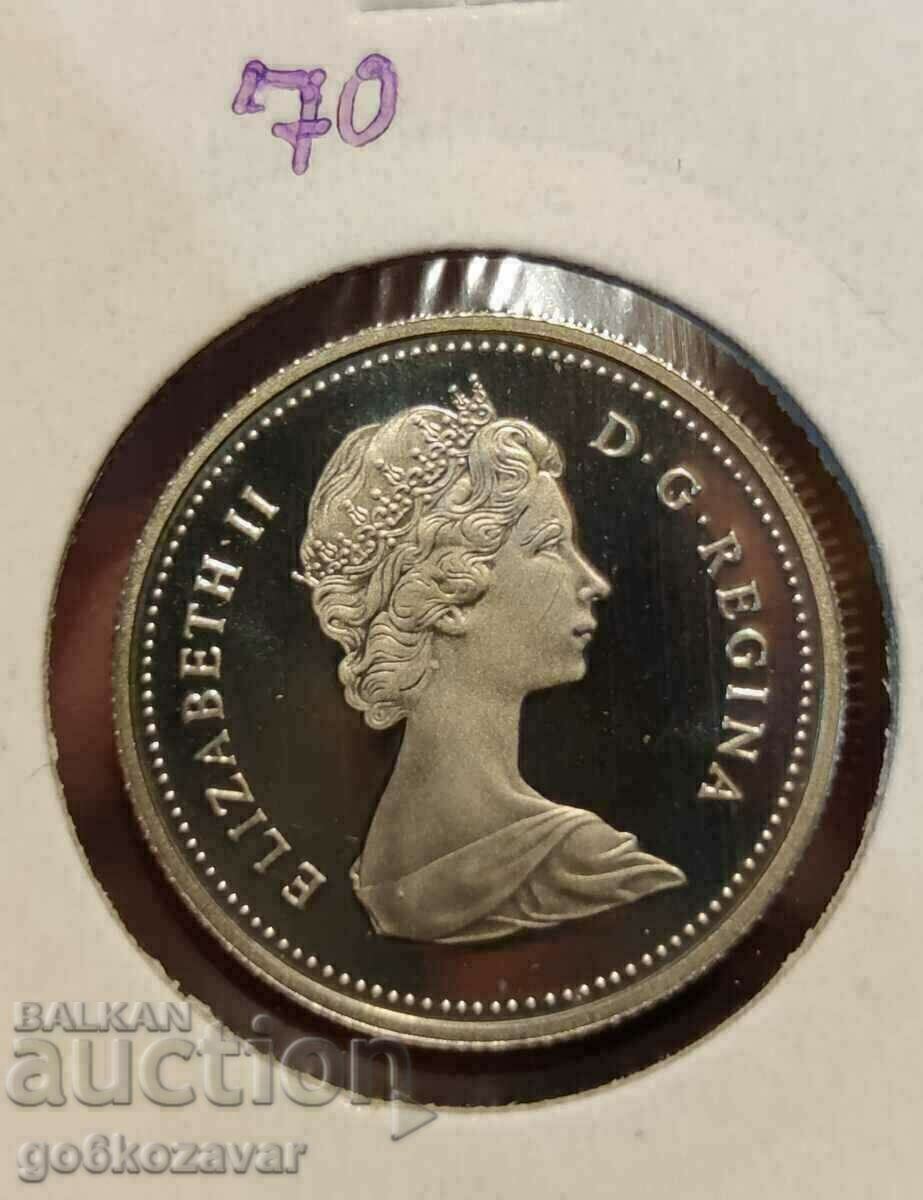 Canada 25 Cents 1981 Proof UNC