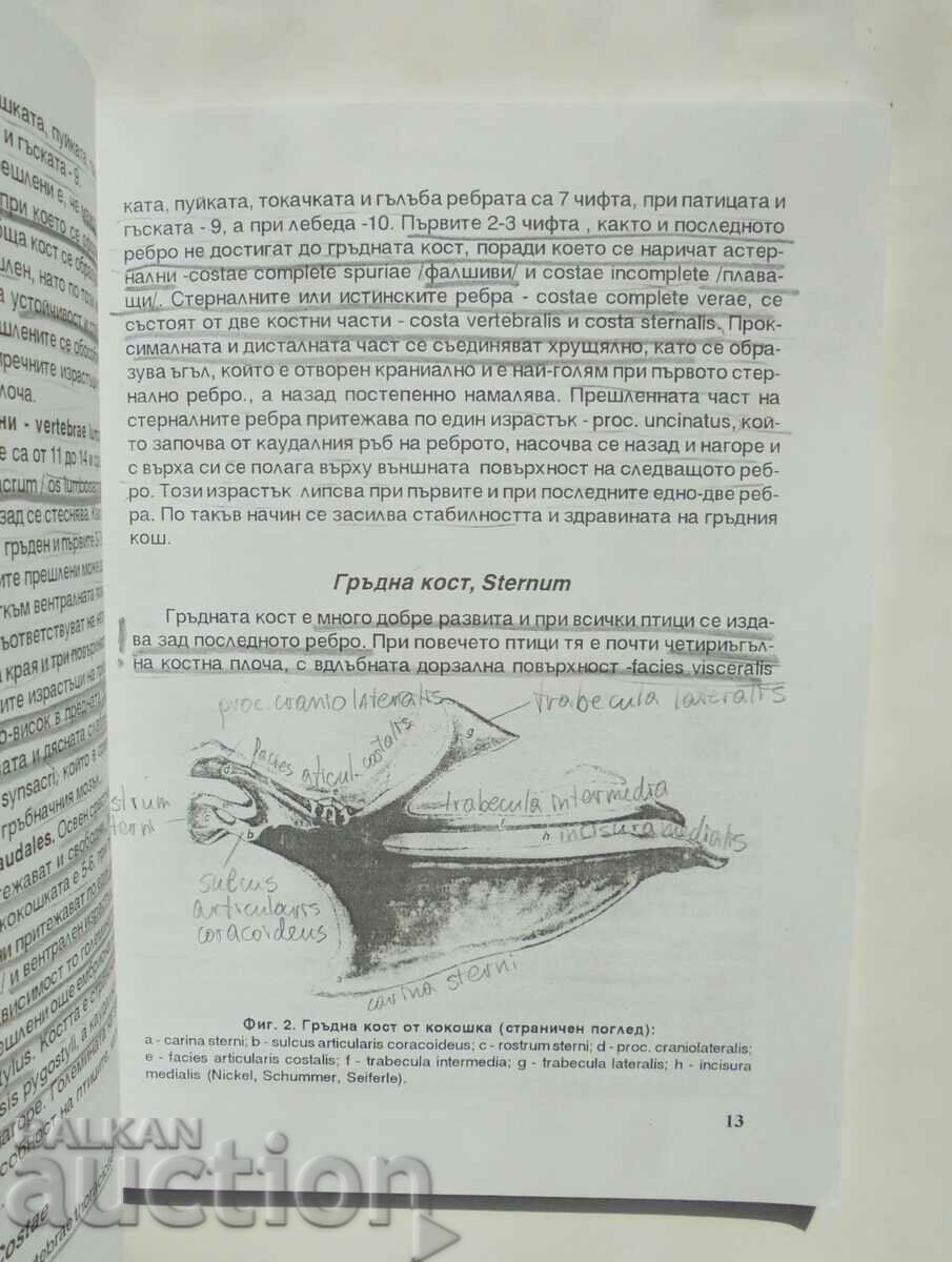 Anatomy of poultry - Georgi Kovachev 2007 with price 10.00 BGN | € 5.11