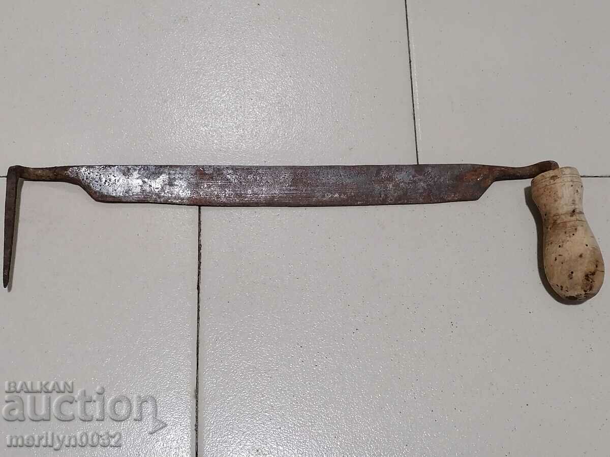 Old rudder wrought iron tool planer scraper with price 27.00 BGN | € 13.80 Old rudder wrought iron tool planer scraper with price 27.00 BGN | € 13.80