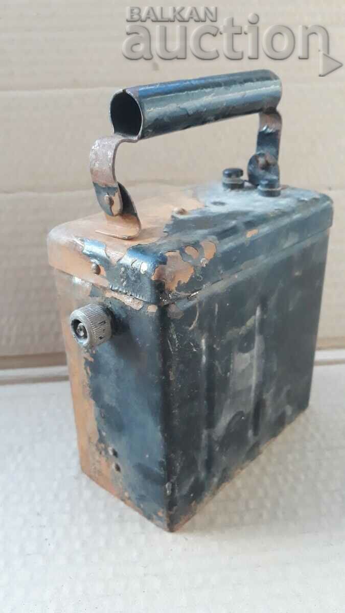 Vintage 1940s WW2 WWII Lantern Searchlight Flashlight with price 65.00 BGN | € 33.23