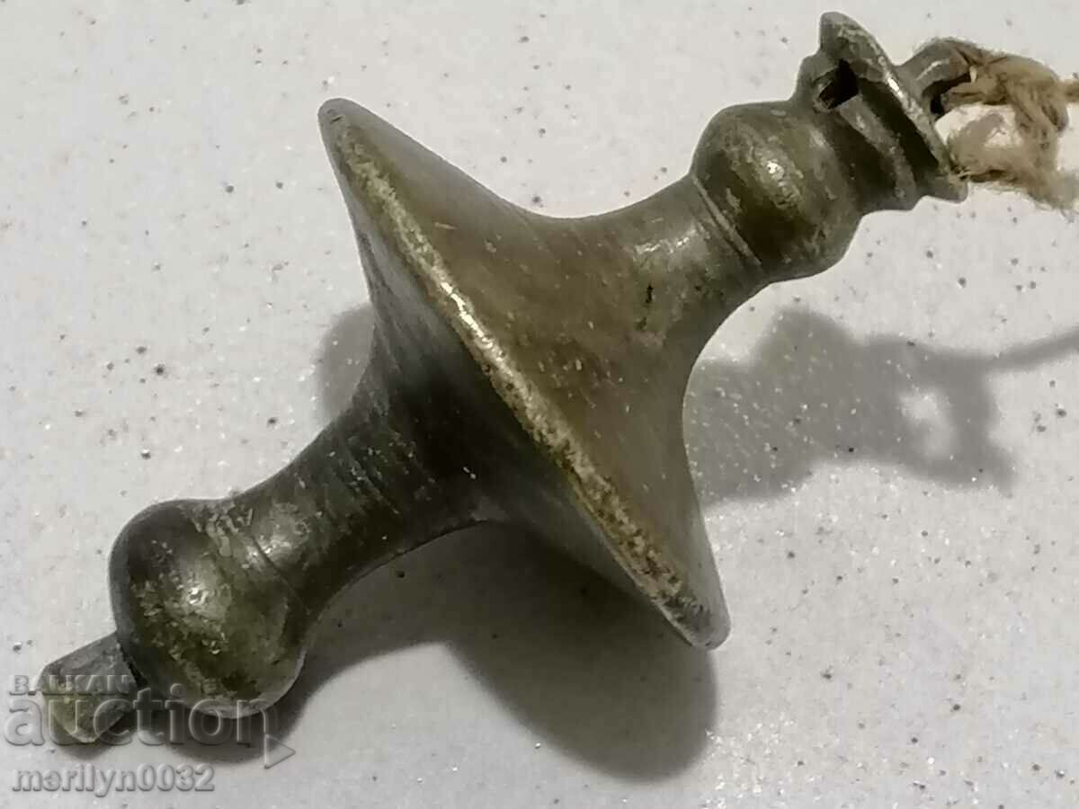 Auction  Old Ottoman Bronze Plumb Weight Tool REDKAZ