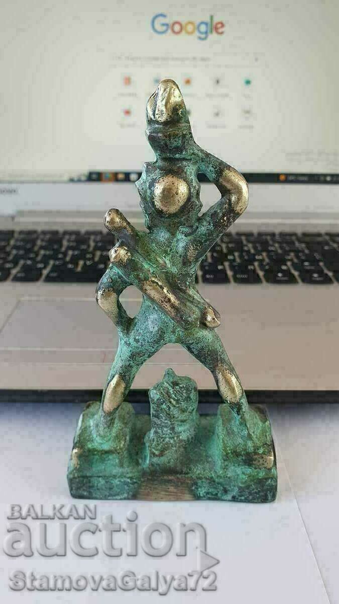 Αντίκα γαλλικό χάλκινο αγαλματίδιο - 5 Αντίκα γαλλικό χάλκινο αγαλματίδιο - 5