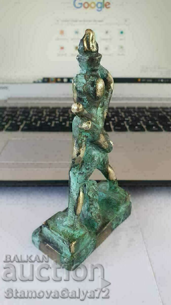Antique French Bronze Figure Statuette - 6