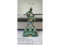 Statueta din bronz antic francez
