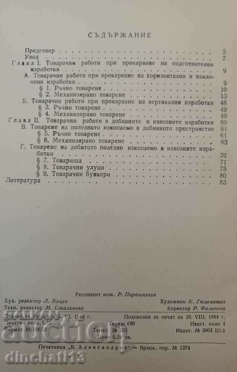 Auction Loading works in underground mines: V. Stanimirov Auction Loading works in underground mines: V. Stanimirov