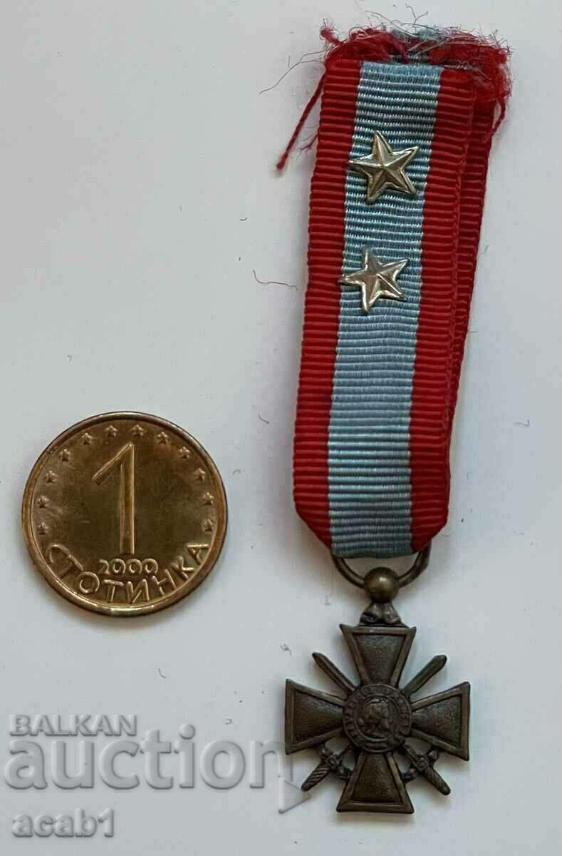 Miniaturi franceze de ordine și medalii