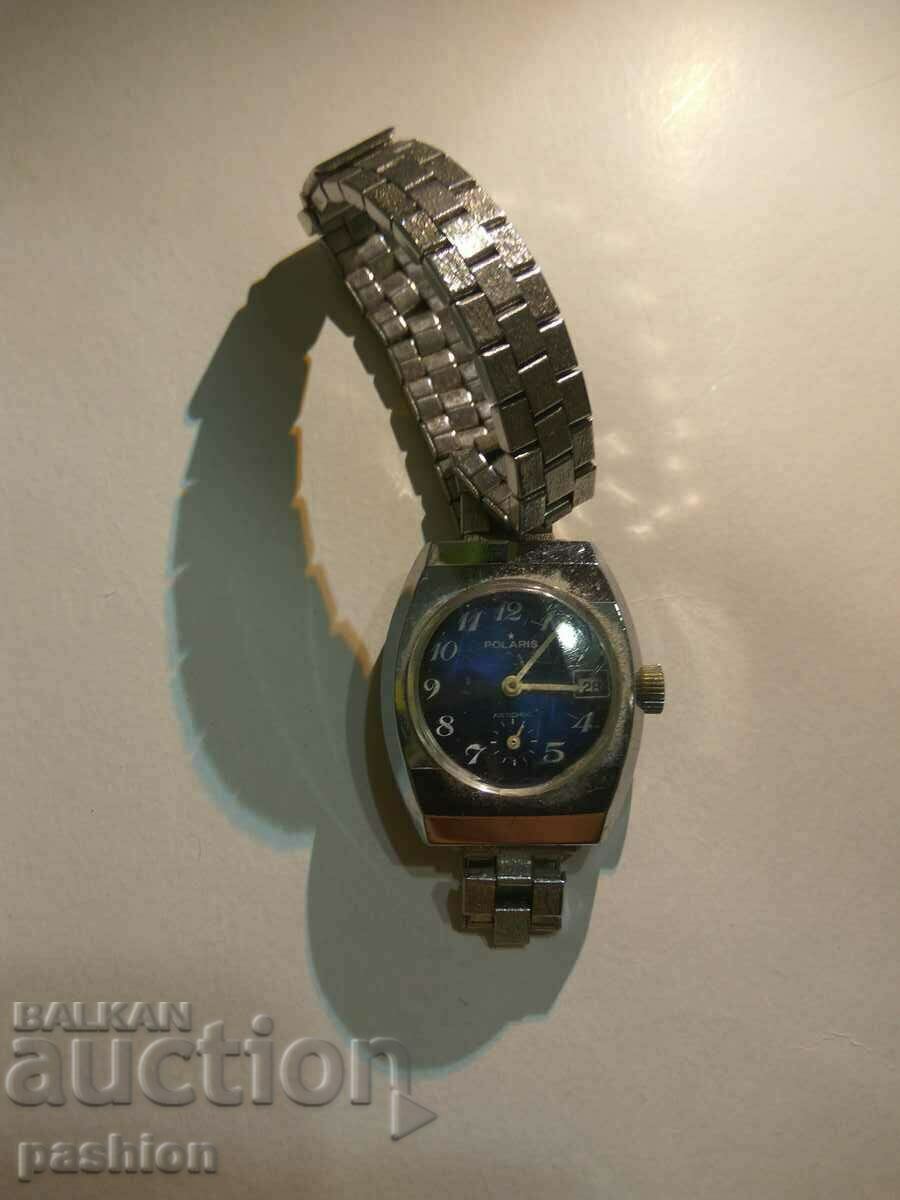 POLARIS watch with metal strap