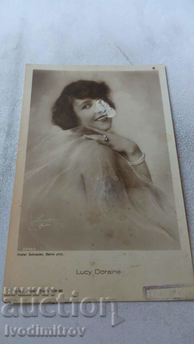 Lucy Doraine 1920 postcard