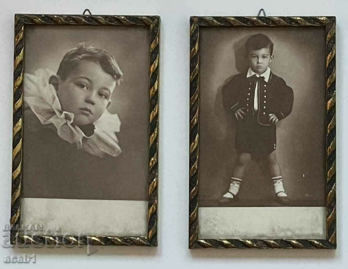 Stry photos of a child in frames