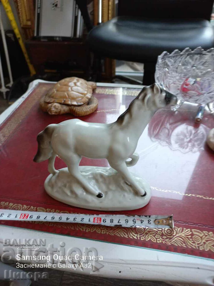 PORCELAIN HORSE FIGURE STATUETTE with price 80.00 BGN | € 40.90 PORCELAIN HORSE FIGURE STATUETTE with price 80.00 BGN | € 40.90
