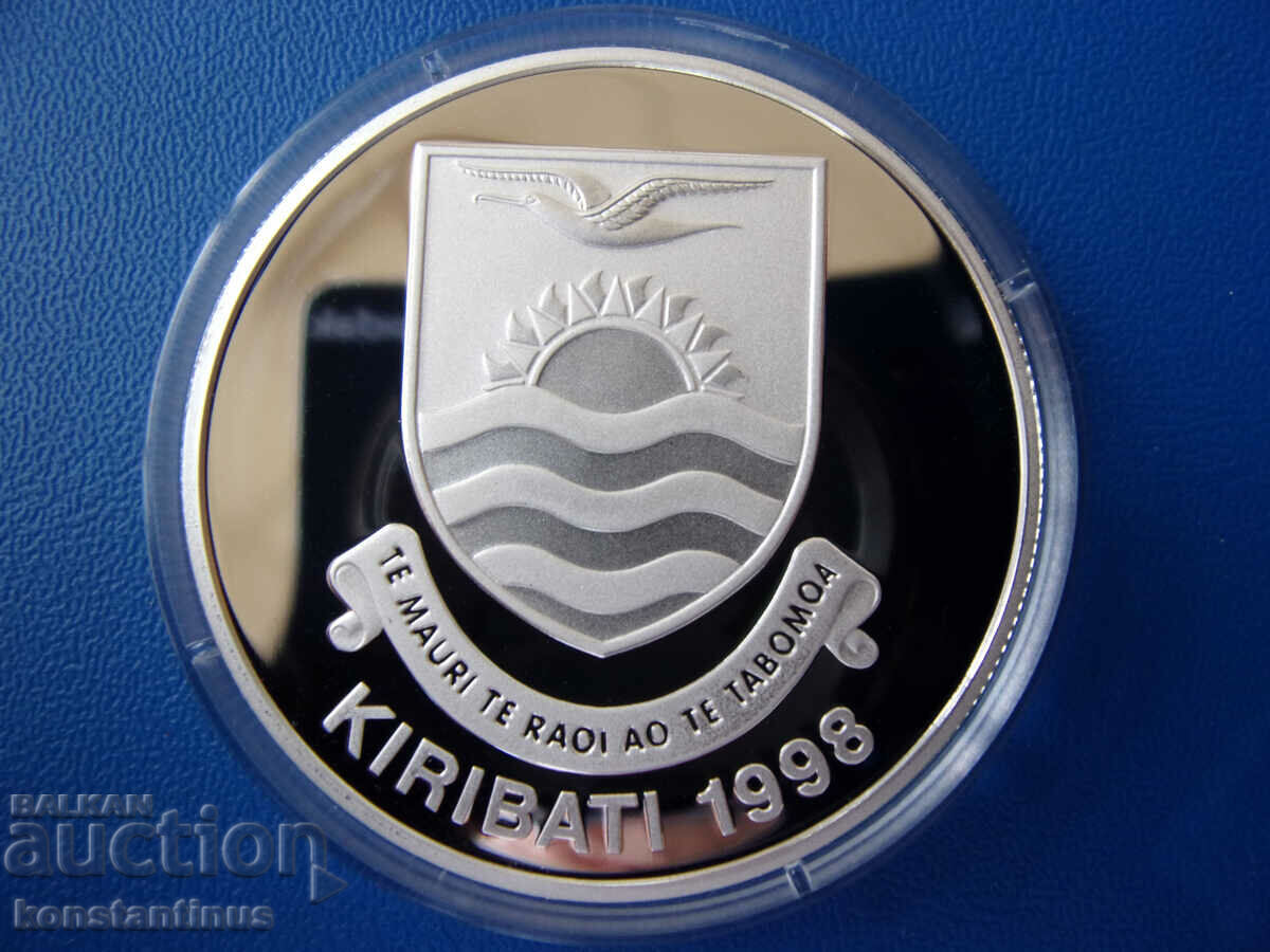 Kiribati $5 1998 UNC PROOF Rare with price € 63.91 | 125.00 BGN Kiribati $5 1998 UNC PROOF Rare with price € 63.91 | 125.00 BGN