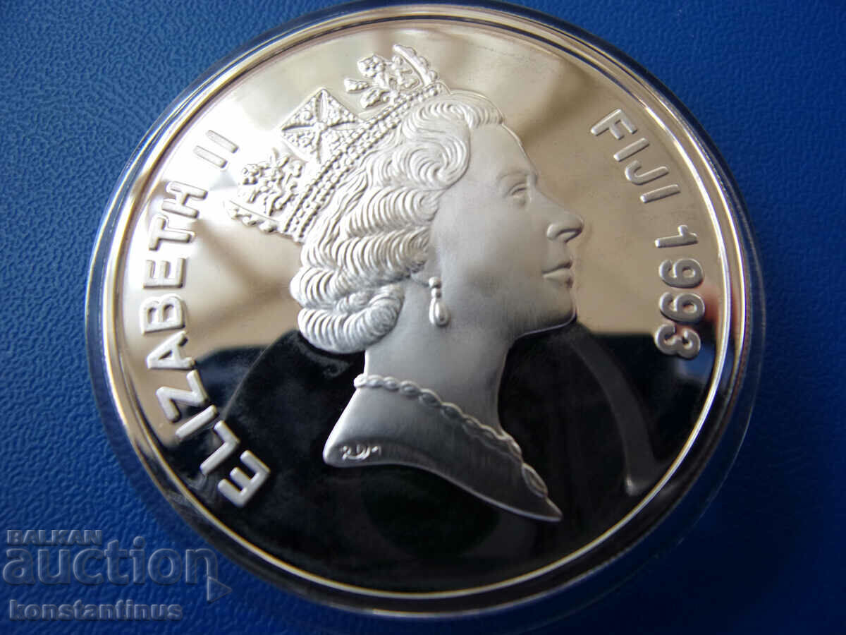 o.Fiji $10 1993 UNC PROOF Rare with price € 53.69 | 105.01 BGN