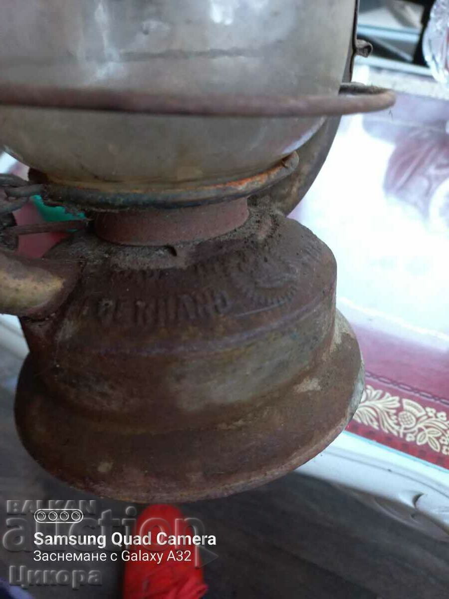 Delivery of OLD GERMAN GAS LANTERN GAS LAMP Delivery of OLD GERMAN GAS LANTERN GAS LAMP