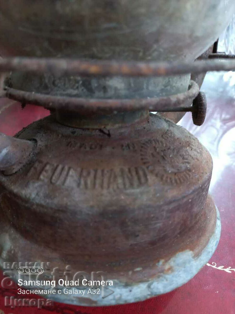 Auction OLD GERMAN GAS LANTERN GAS LAMP Auction OLD GERMAN GAS LANTERN GAS LAMP