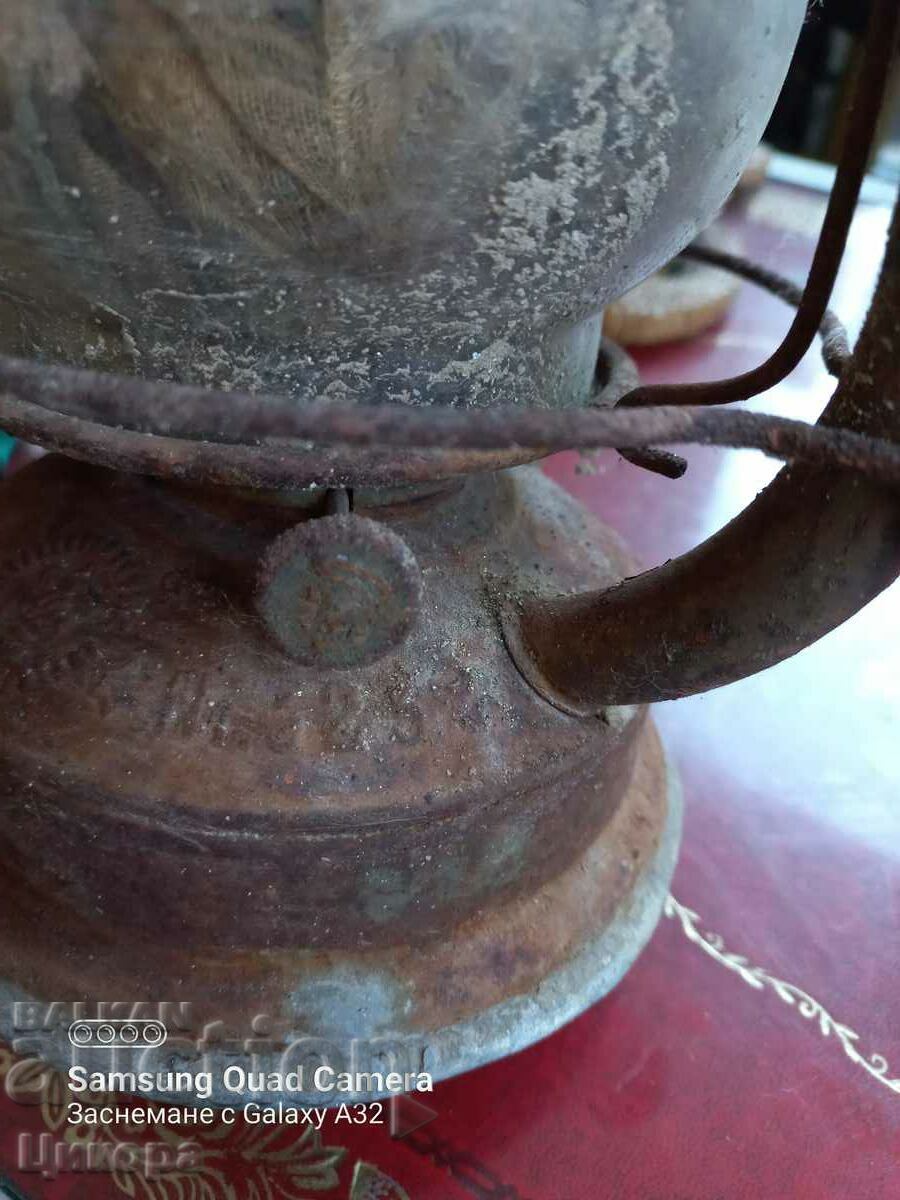 Delivery of OLD GERMAN GAS LANTERN GAS LAMP Delivery of OLD GERMAN GAS LANTERN GAS LAMP