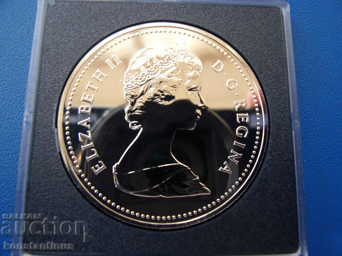 Canada 1 Dollar 1981 - 23.32 Grams Silver UNC Rare with price € 21.47 | 41.99 BGN