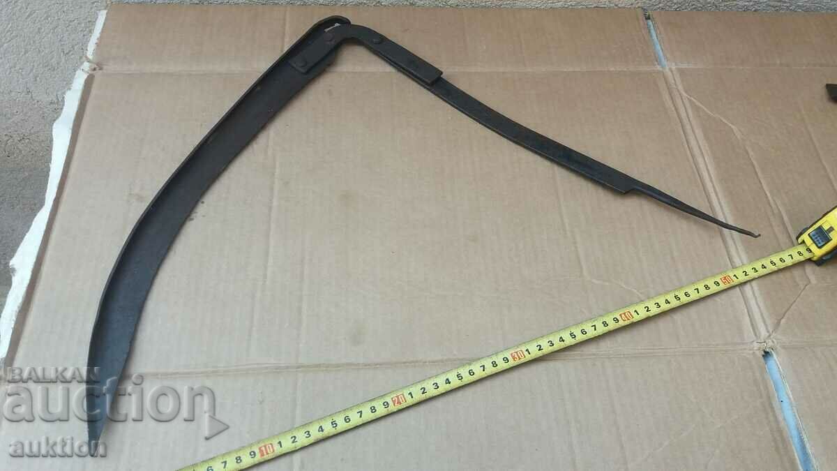 FORGED MASSIVE LARGE RENAISSANCE SICKLE with price 4.99 BGN | € 2.55 FORGED MASSIVE LARGE RENAISSANCE SICKLE with price 4.99 BGN | € 2.55