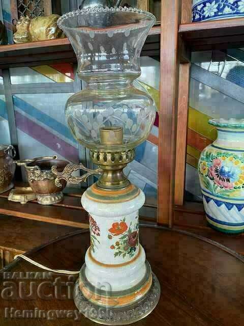 Lampă de masă electrică vintage