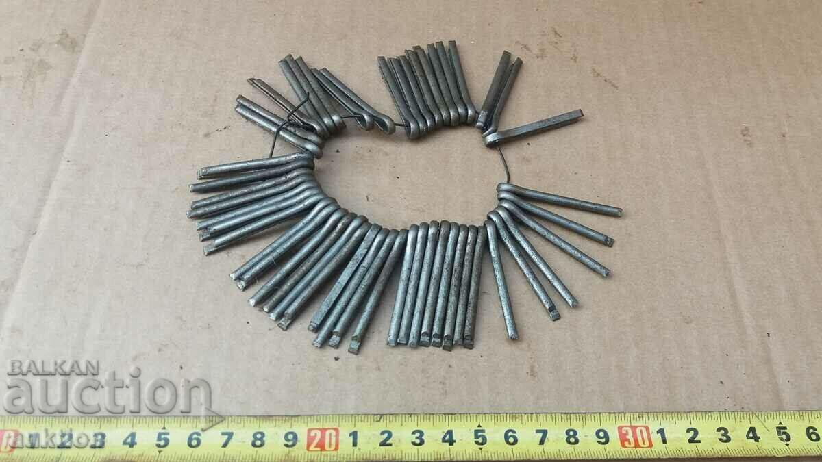 Auction  BRAND NEW 50 COUNT MILITARY MUFFLE LOCKS IRON