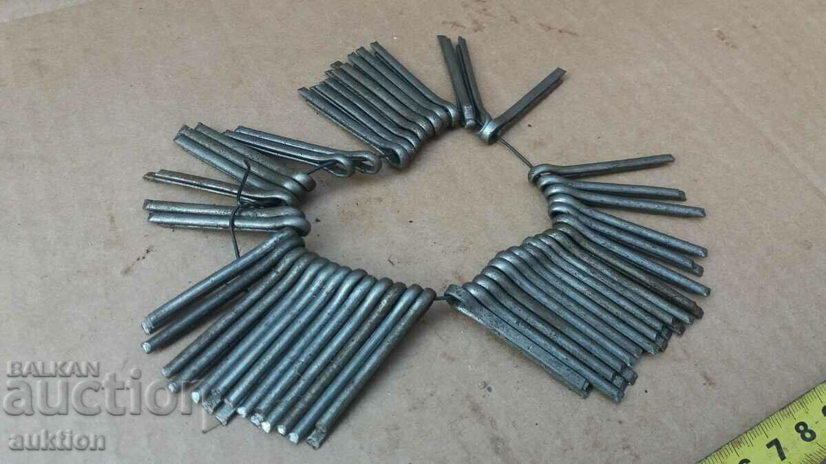 BRAND NEW 50 COUNT MILITARY MUFFLE LOCKS IRON - 7