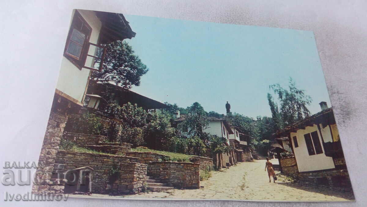 Пощенска картичка Ловеч Улица Марин Поплуканов 1989
