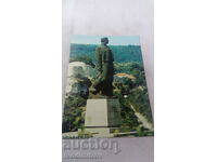 Καρτ ποστάλ Λόβετς Μνημείο Βασίλ Λέφσκι 1989