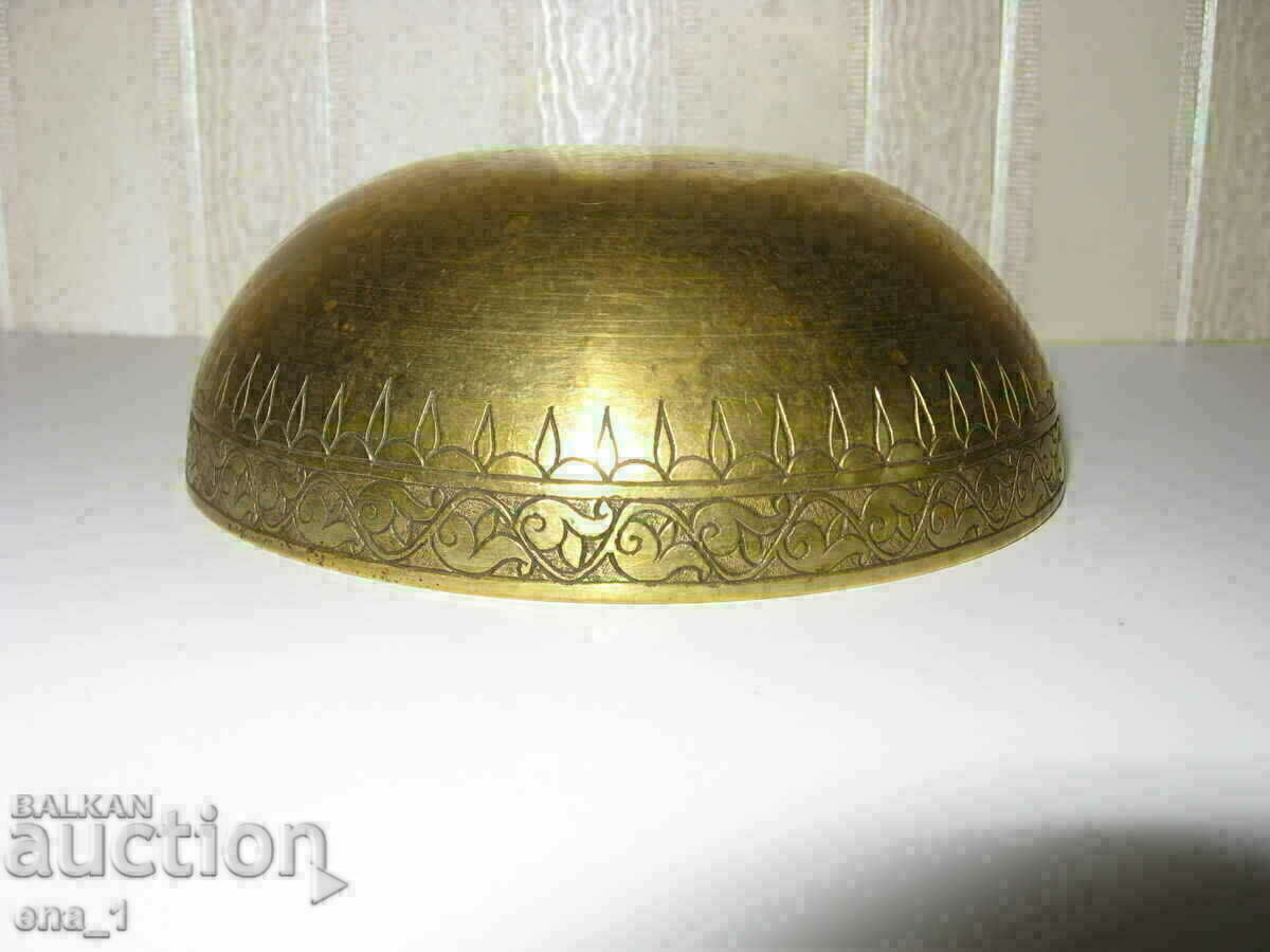 Рядка персийска/ислямска/арабска бронзова купа за вода - 7 Рядка персийска/ислямска/арабска бронзова купа за вода - 7