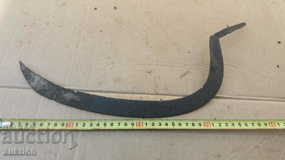 FORGED RENAISSANCE SICKLE - 6 FORGED RENAISSANCE SICKLE - 6