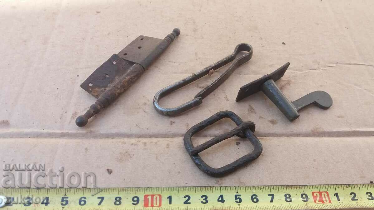 OLD IRON LOCK, RAIBER, HINGE - 5