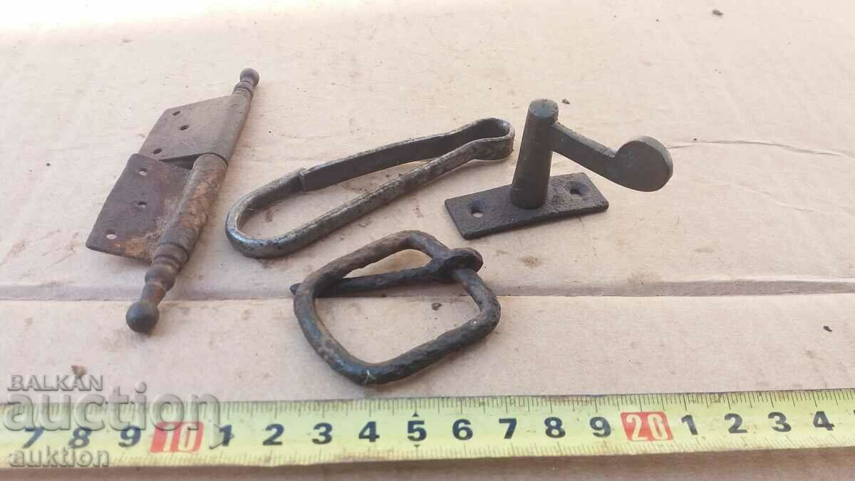 OLD IRON LOCK, RAIBER, HINGE - 7