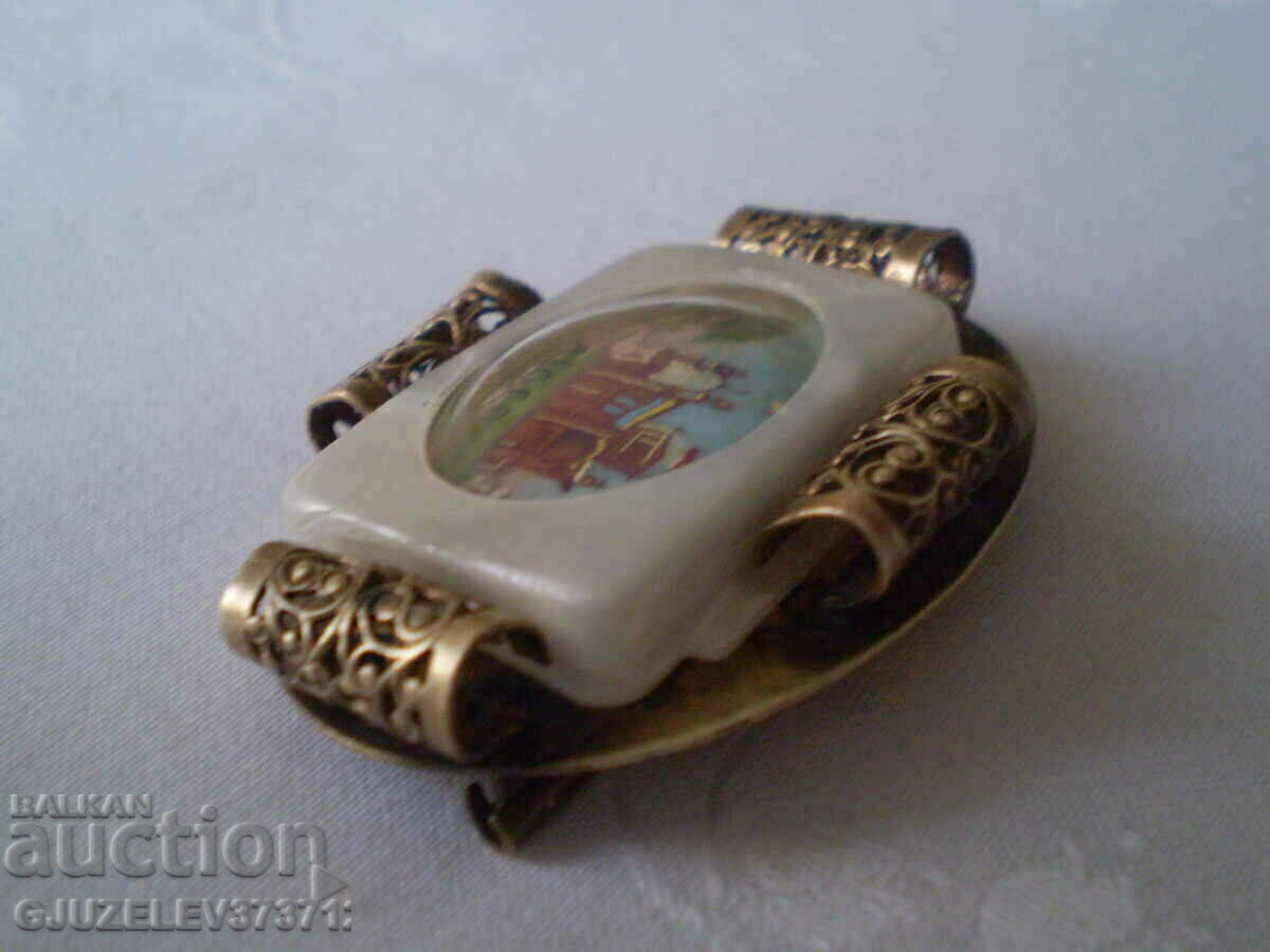 Δημοπρασία αντίκα καρφίτσα από την Αλγερία ζωγραφισμένη Δημοπρασία αντίκα καρφίτσα από την Αλγερία ζωγραφισμένη