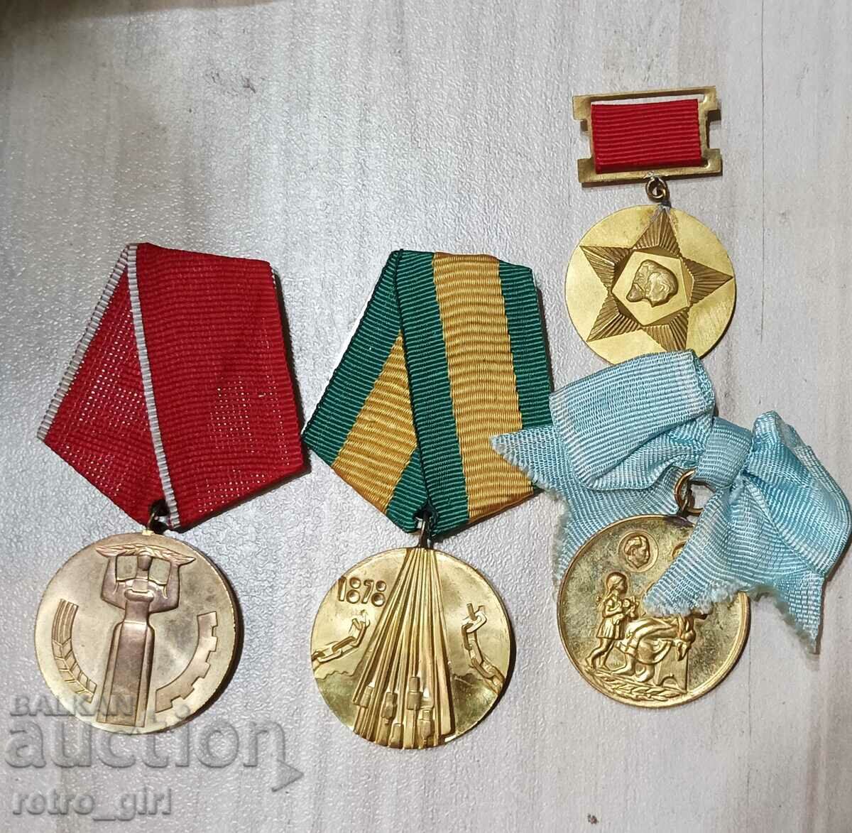 I sell a lot of medals.