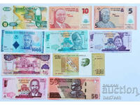 ❤️ ⭐ Lot Banknotes Africa 10 pieces UNC new ⭐ ❤️