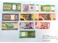 ❤️ ⭐ Lot Banknotes Africa 10 pieces UNC new ⭐ ❤️