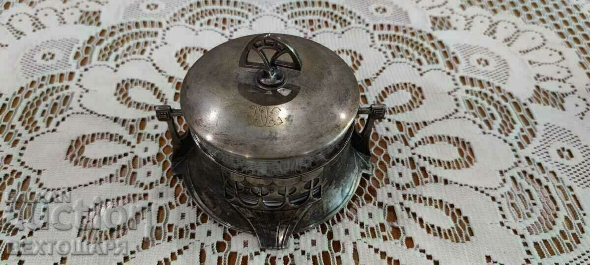 UNIQUE! Antique Silver Plated German Sugar Bowl WMF with price 450.00 BGN | € 230.08