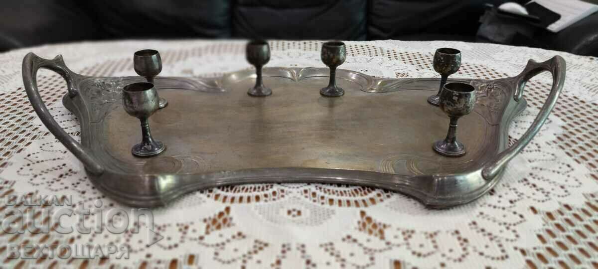 Delivery of Antique Silver Plated German Service WMF Delivery of Antique Silver Plated German Service WMF