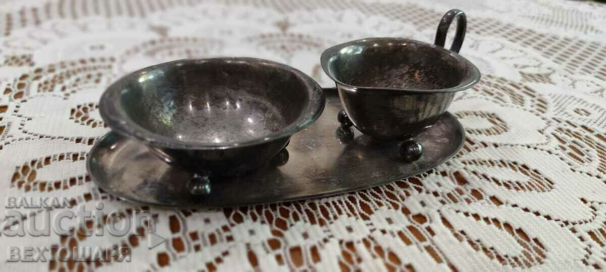 Old WMF Silver Plated Dishes - 6
