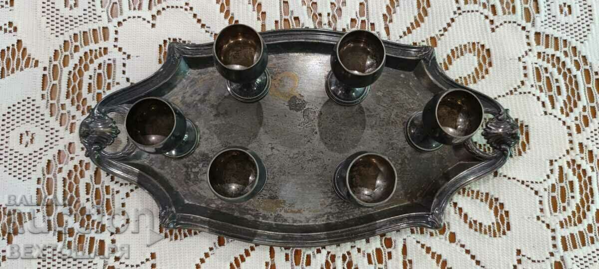 Old Silver Plated German Service WMF - 5 Old Silver Plated German Service WMF - 5